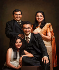 family portrait painting